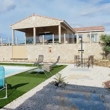 With Private Pool And Panoramic View * Felines-Minervois