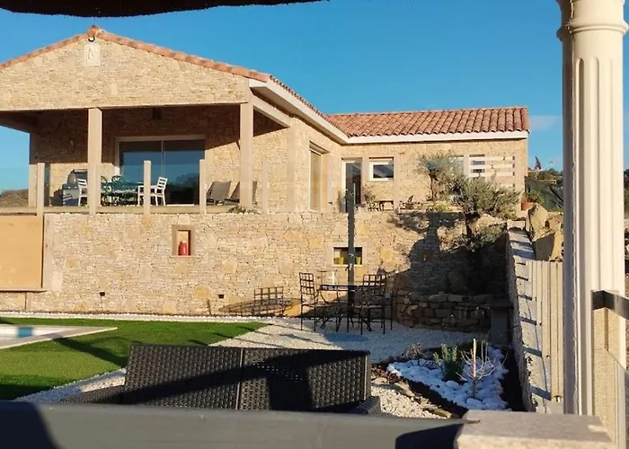 With Private Pool And Panoramic View Villa Félines-Minervois